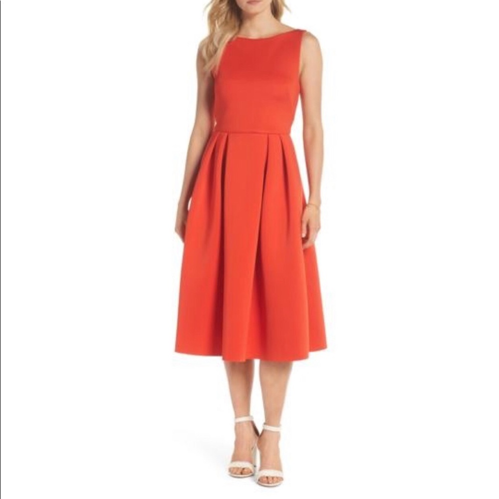 1901 tailored sundress in sunburst